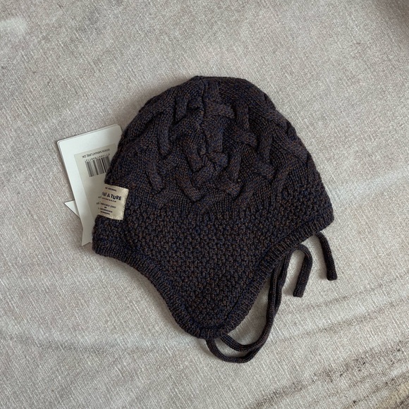 Mini a ture merino wool baby hat 0-6 month - Picture 6 of 6